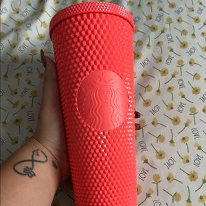 NWT Starbucks dragon fruit studded NO STRAW